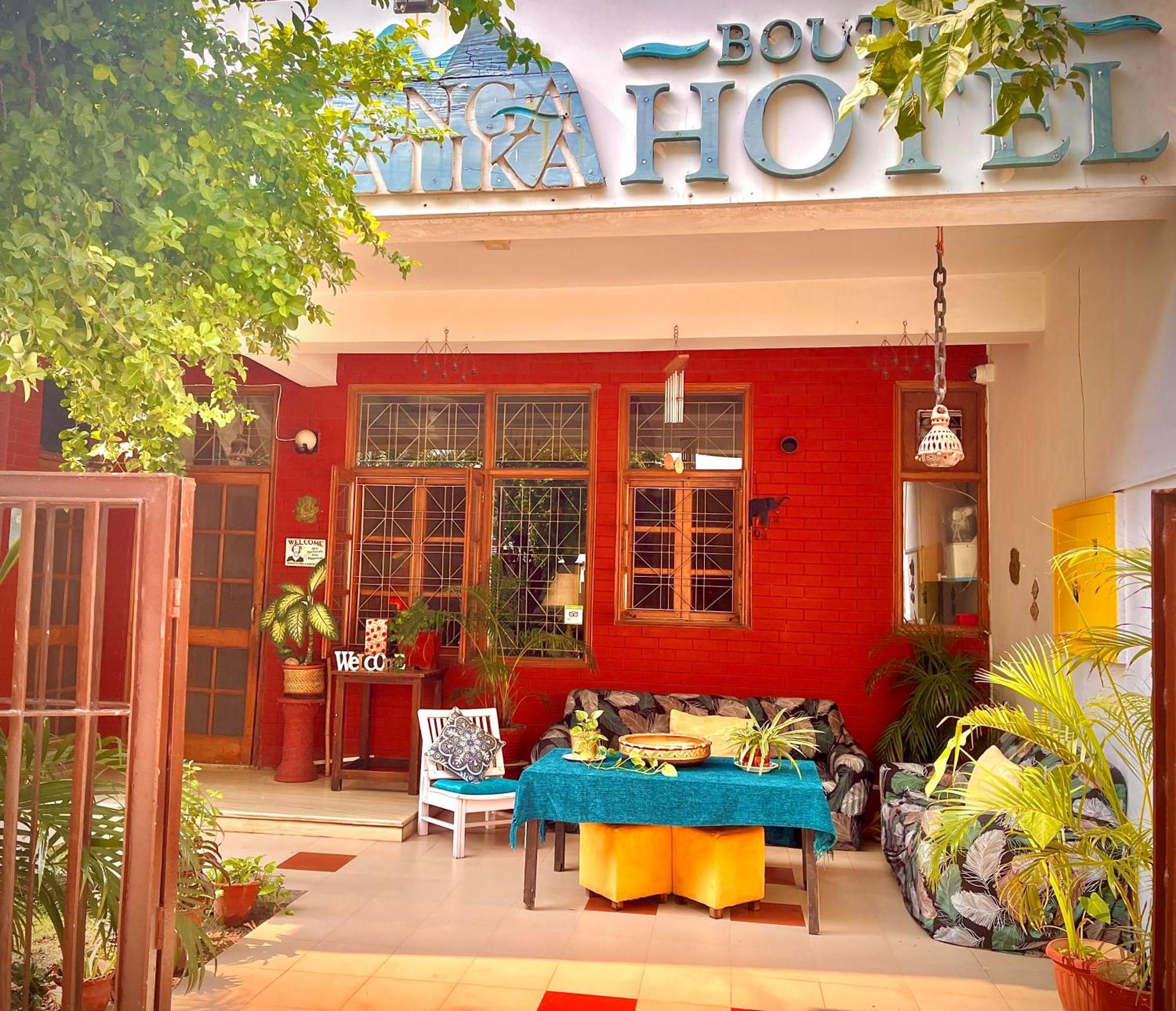 Ganga Vatika Boutique Hotel, Risikés Kültér fotó