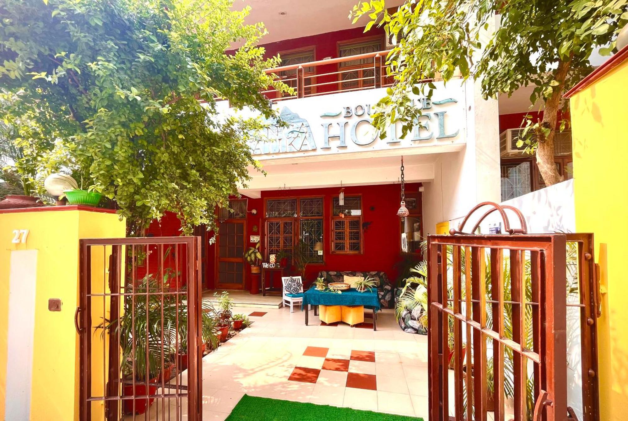 Ganga Vatika Boutique Hotel, Risikés Kültér fotó